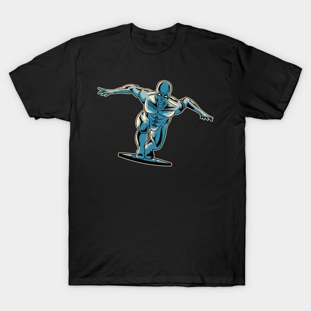 The Silver Surfer T-Shirt by nickbeta